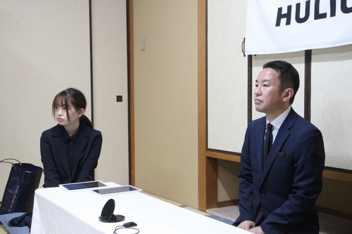 屋敷伸之九段と久保翔子女流１級