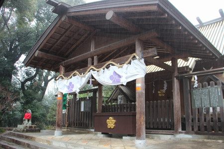 竹の本殿