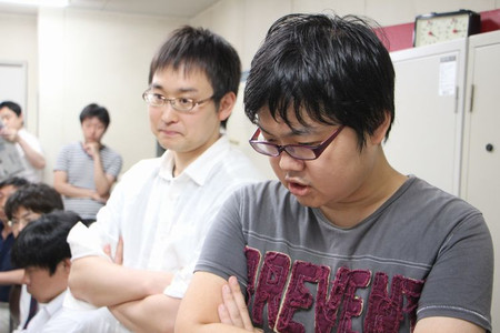 山崎八段と村田五段