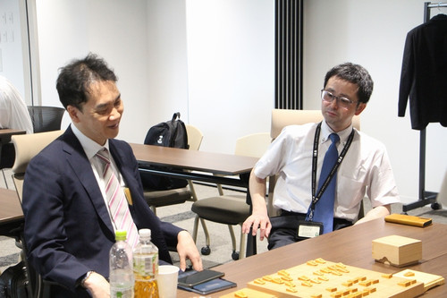 畠山鎮八段と片上大輔七段