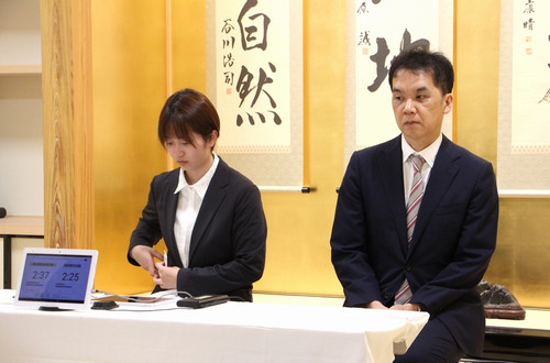 木村女流初段と畠山鎮八段